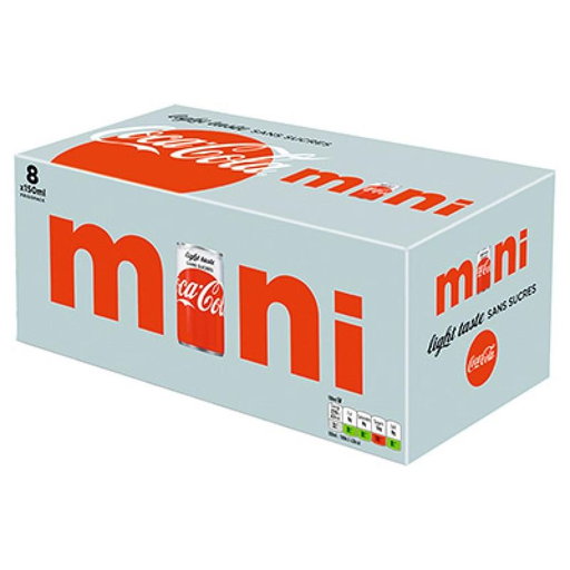 [5449000239808] COCA-COLA Light 8 x 15 cl