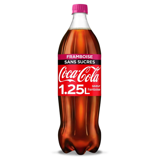 [5449000251176] COCA-COLA Raspberry Zero Sugar Soda 1.25 L