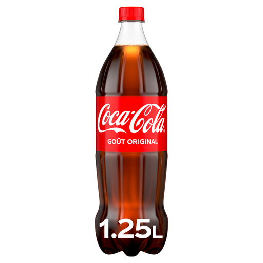 [5449000267412] COCA-COLA Carbonated soft drink with plant extracts original taste 1.25 L