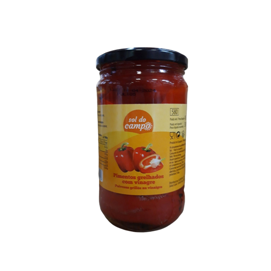 SOL DO CAMPO Pimientos asados al vinagre 350 g
