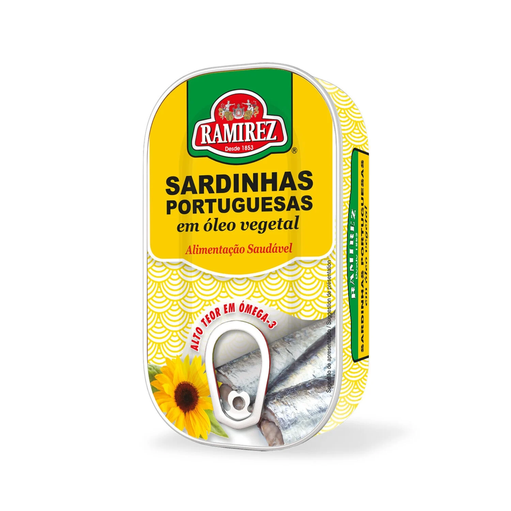 RAMIREZ Sardine à l'huile végétale 125 g