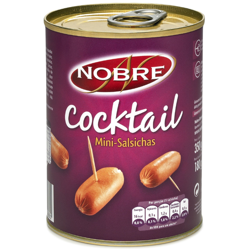[5601119009660] NOBRE Cocktail sausage 180 g