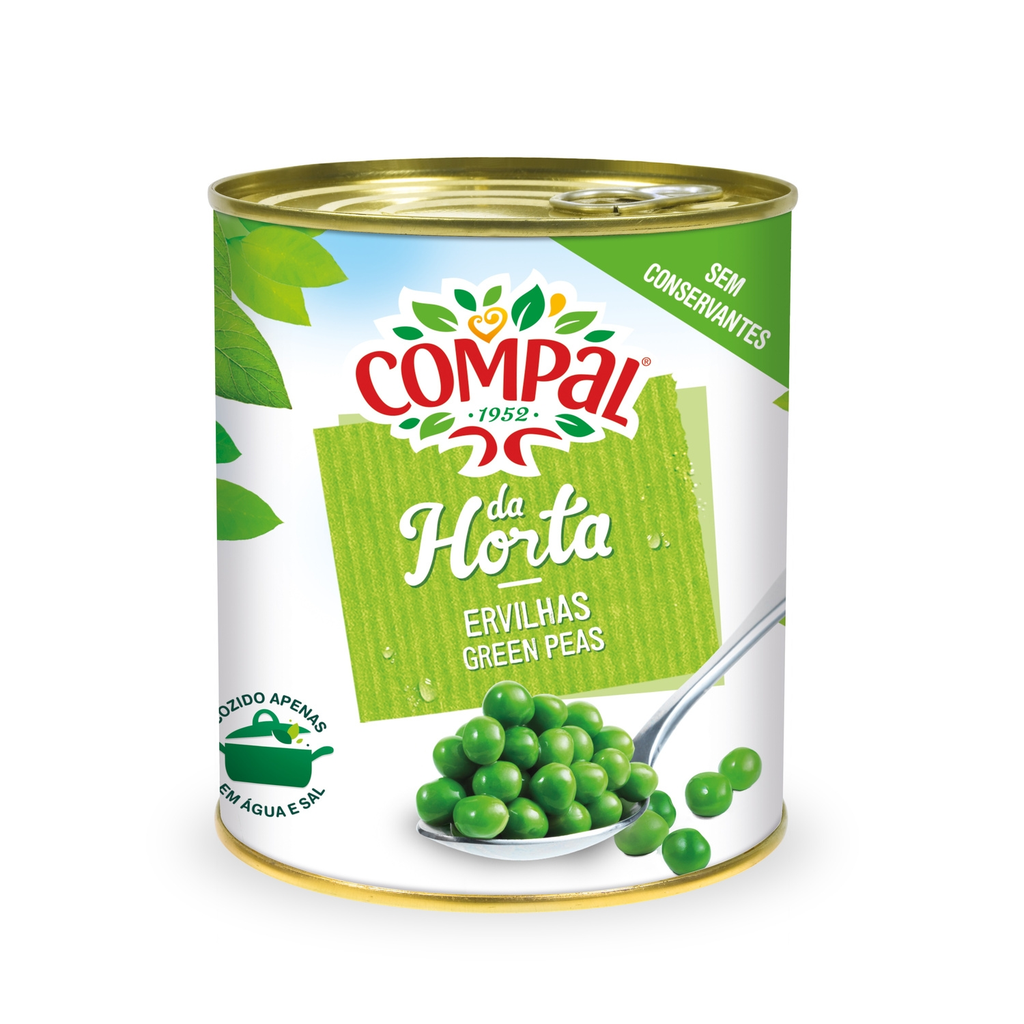 COMPAL Guisantes cocidos 520 g