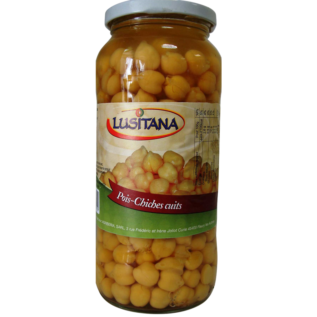 LUSITANA Garbanzos cocidos 570 g