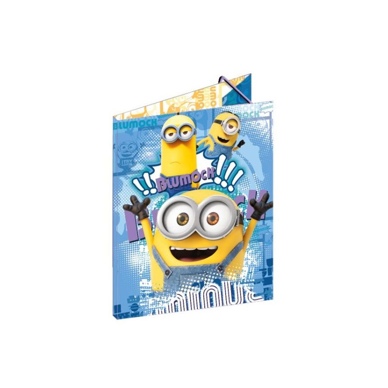 AL'A Carpeta de Gomas A4 Minions 32cm