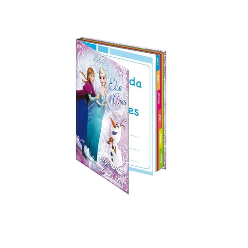 [5701359740665] AL'A Cahier de textes Frozen 17x22 cm