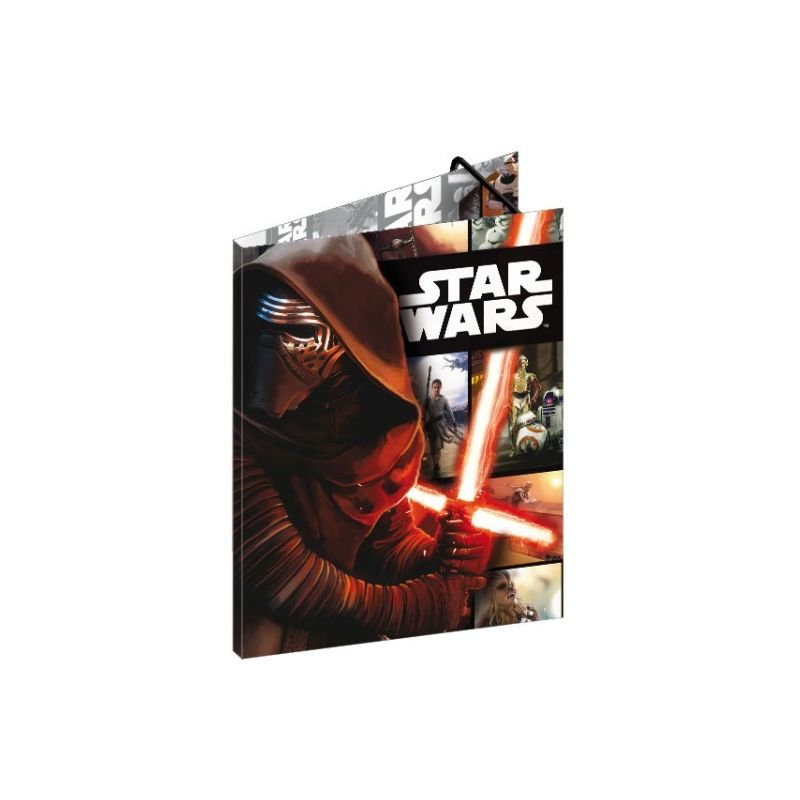 AL'A Star Wars Carpeta con Solapas 24X32 Cartón