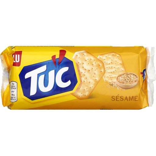 [3017760276191] LU Tuc Bolachas Salgadas com Sementes de Sésamo 100 g