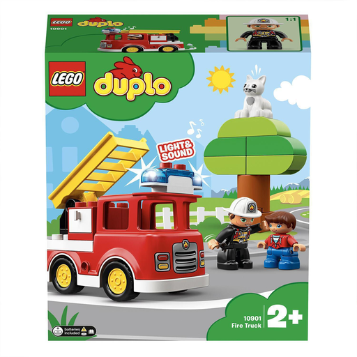 [5702016367652] LEGO® Duplo® Rescue Fire Truck 10901, the box
