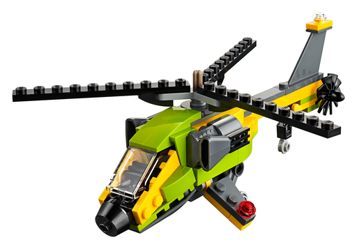 [5702016395389] LEGO® Creator L'aventure En Hélicoptère 31092 la boîte