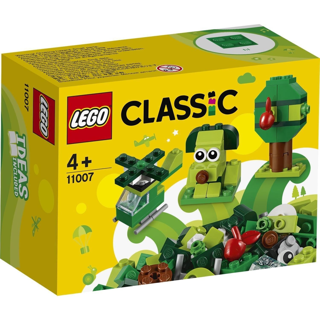 LEGO® Ladrillos Creativos Verdes 11007 la caja