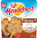 HEUDEBERT Biscottes Fibres + Céréales complètes 280 g