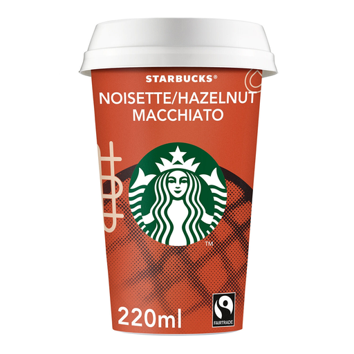 [5711953026027] STARBUCKS Bebida láctea café avelã Macchiato 220 ml