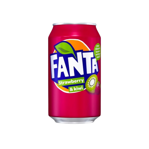 [5740700987984] FANTA Strawberry and Kiwi Flavoured Carbonated Drink 33 cl