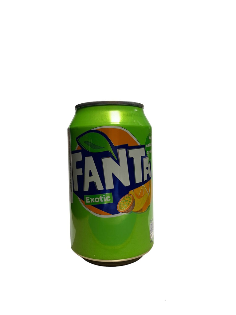 FANTA Bebida gaseificada sabor frutos exóticos 33 cl