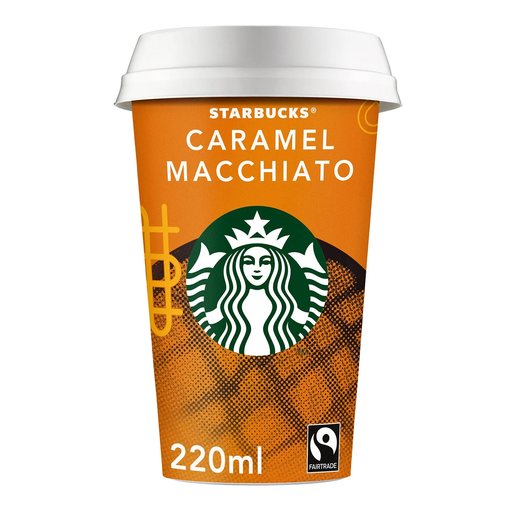 [5760466995894] STARBUCKS Boisson lactée café caramel Macchiato 220 ml