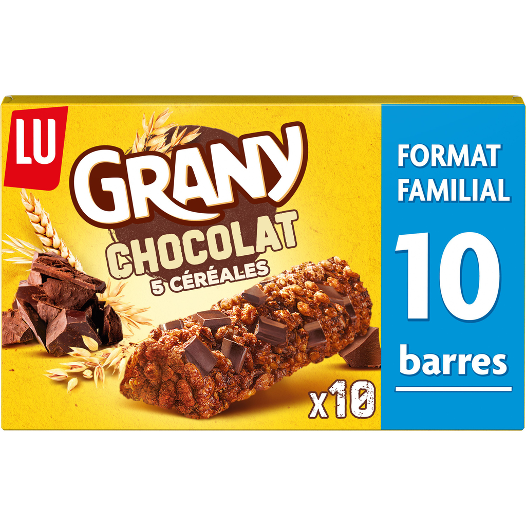 GRANY Chocolate Cereal Bars 208 g