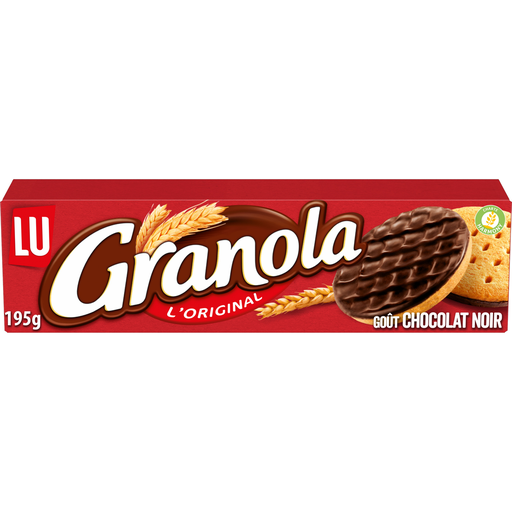 [3017760595193] LU Granola Galletas sablé L'Original chocolate negro 195 g