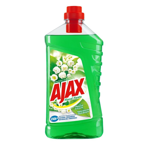 [5900273472939] AJAX Floral Green Floor Cleaner 1 L