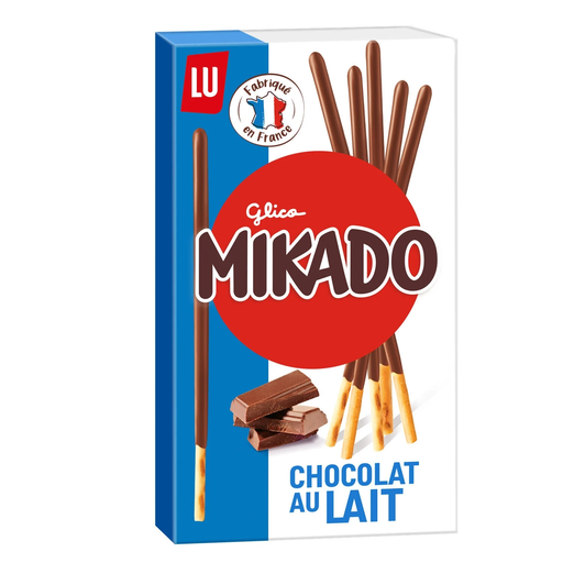 [3017760686792] LU MIKADO Galletas palitos cubiertas de chocolate con leche 90 g