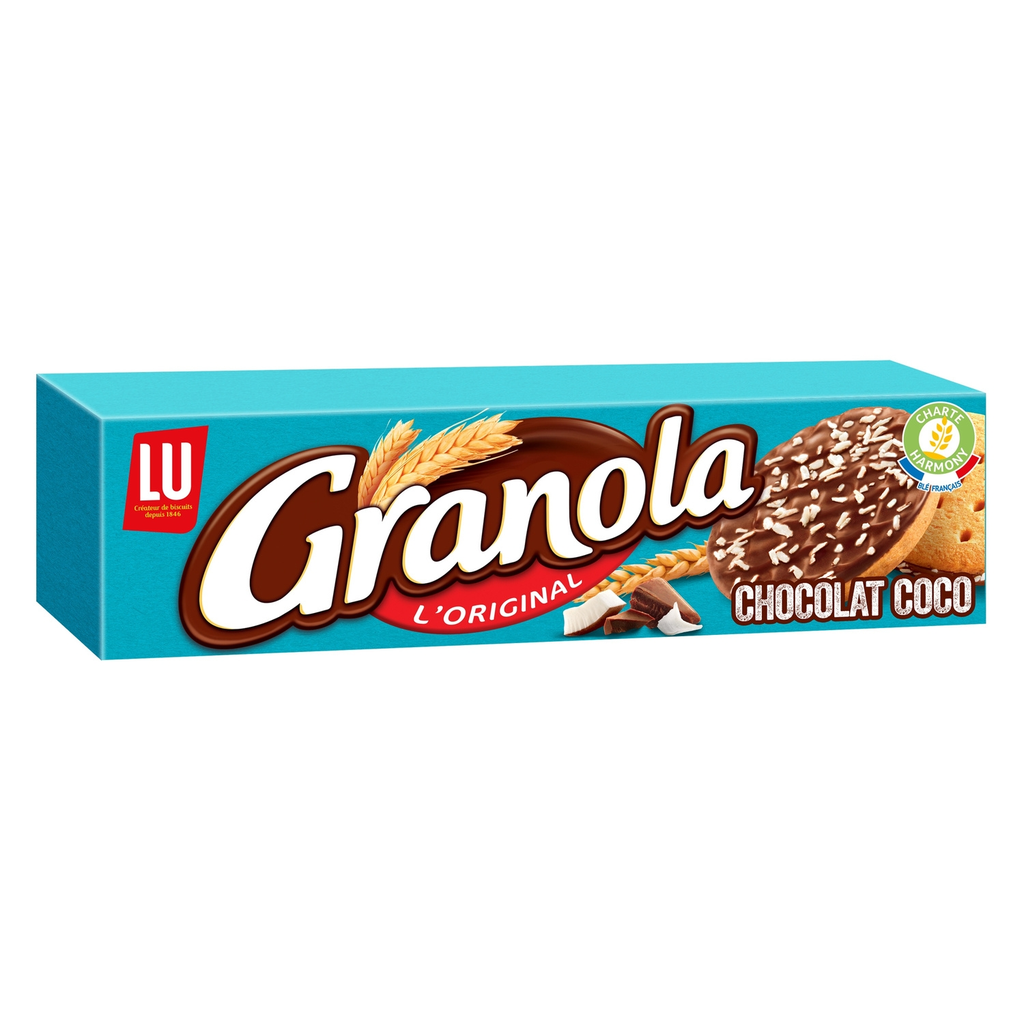 GRANOLA Biscuits chocolat au lait noix de coco 200 g