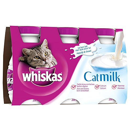 Whiskas Cat Milk Lait Pour Chat Chaton Facile A Digérer 3X200Ml