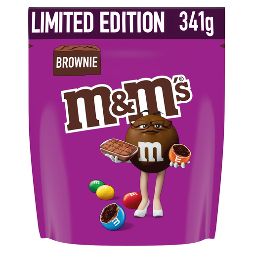 [5900951294204] M&M'S Bonbons Chocolat Lait Brownie 341 g