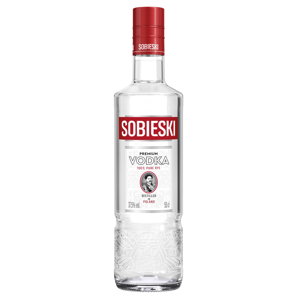 SOBIESKI Polish Vodka 37.5% 50 cl