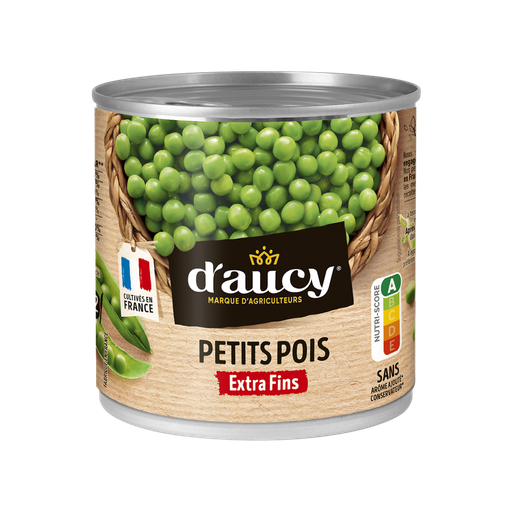 [3017800078662] D'AUCY Guisantes extra finos 280 g