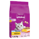 WHISKAS Croquetes de frango para gato adulto esterilizado 1,75 kg