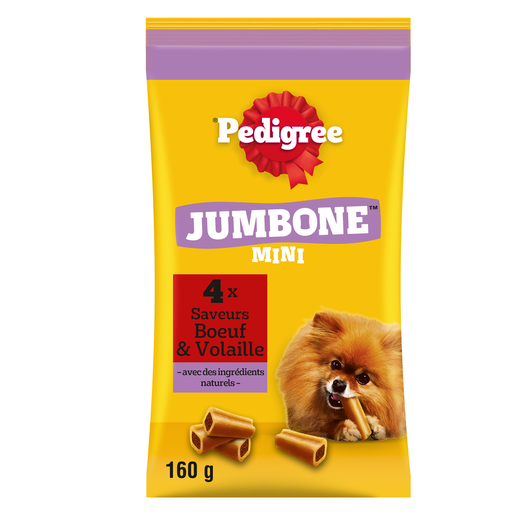 [5998749139387] PEDIGREE Jumbone Chewing Bones Beef and Poultry 4 pieces
