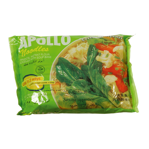 [6091091000196] APOLLO Nouilles asiatiques instantanées aux légumes 85 g