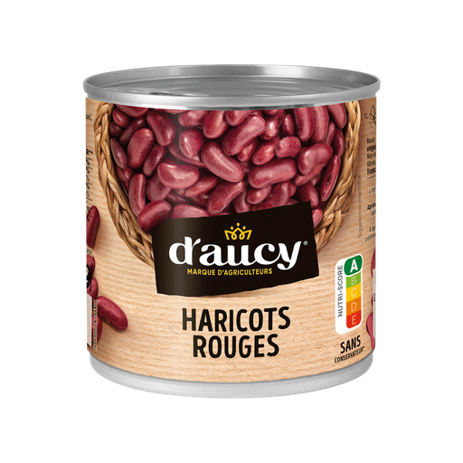 [3017800078846] D'AUCY Judías rojas peso neto escurrido 250 g