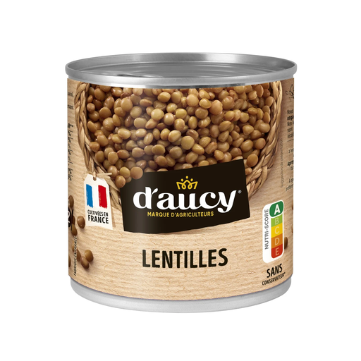 [3017800078853] D'AUCY Lentejas preparadas 265 g