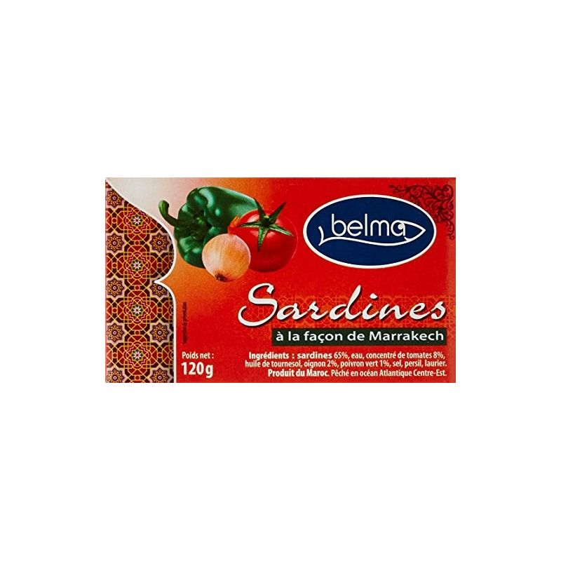 1ER PRIX Sardinhas Marrakech 120 g