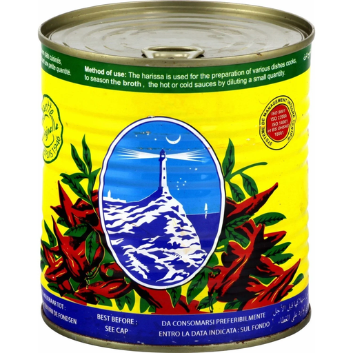 [6194049100037] LE PHARE DU CAP BON Harissa de pimento vermelho forte 760 g