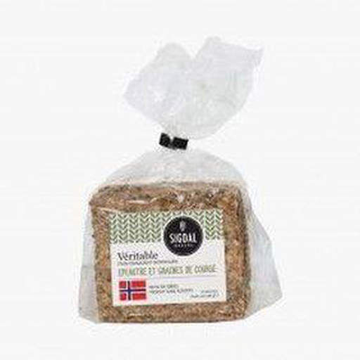 [7071848006113] GRAINES Pão estaladiço norueguês com sementes de abóbora 220 g
