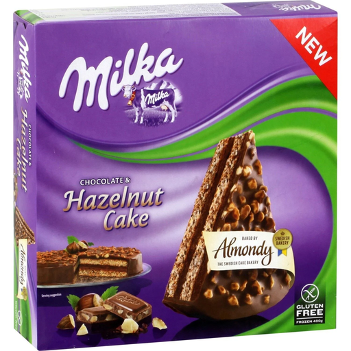 [7312930006148] MILKA Hazelnut Chocolate Cake 400 g