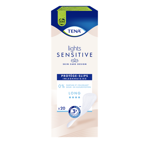 [7322540588156] TENA Salvaslips Lights Sensitive Long 20 unidades