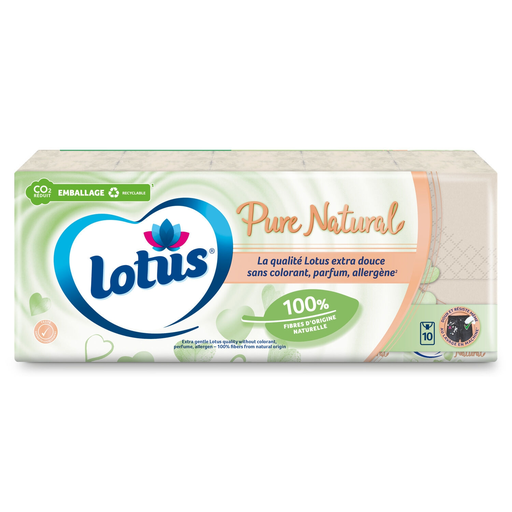 [7322541073965] LOTUS Tissues 4-ply 10 packs