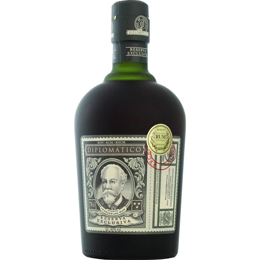 DIPLOMATICO Rhum vieux Venezuela Reserva exclusiva 40% 12 ans 0.7 L