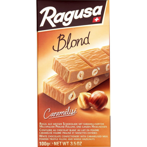 [7610008005346] RAGUSA Chocolat blond CAMILLE BLOCH 100 g