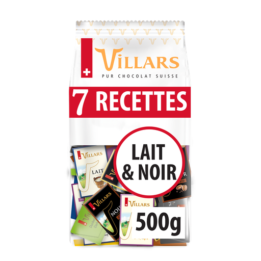 [7610036008067] VILLARS Assorted Mini Chocolates, 7 recipes 500 g