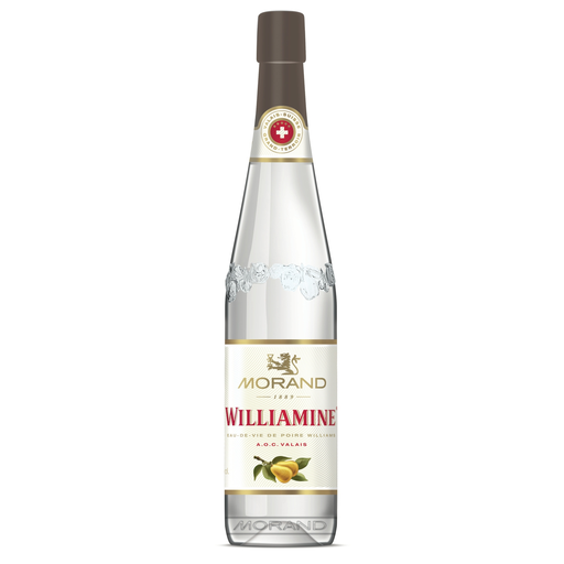 [7610173080124] MORAND Eau-de-vie de Williamine 43% 50 cl