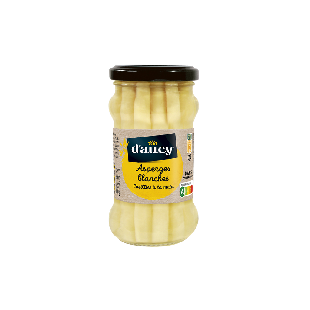D'AUCY Espárragos blancos mini cosechados a mano Sélection d'ailleurs 0.11 kg