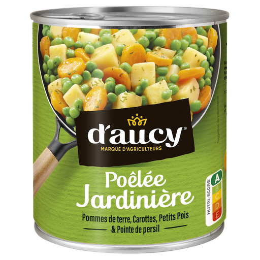 [3017800209530] D'AUCY Salteado de verduras jardineras 580 g