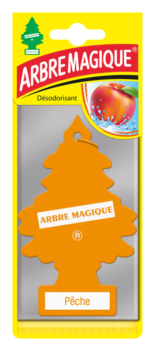 [7612720201235] ARBRE MAGIQUE Ambientador de carro aroma pêssego l'arbre