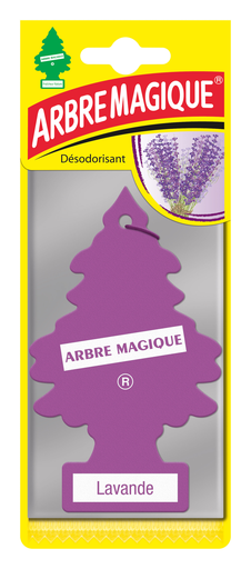 [7612720201624] ARBRE MAGIQUE Ambientador de carro aroma lavanda l'arbre