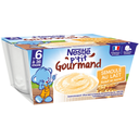 NESTLE Petit gourmand sobremesa de sêmola com leite 4 potes de 100 g