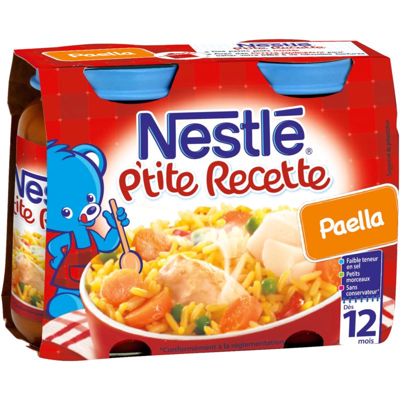 Nestle Ma Recette Pael'A2X200G